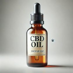 cbd oil bottle